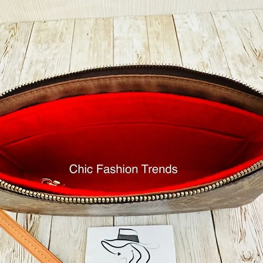 Pochette Accessoires Felt Purse Insert New Model